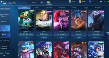 CONTA TOP MOBILE LEGENDS