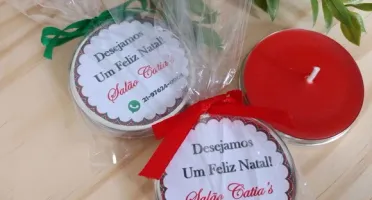 Vela na latinha