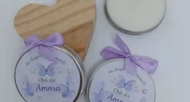 Vela na latinha