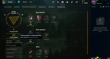 Conta Diamond / 70% De Winrate / Mmr Alto / 16K EA / 3K EL