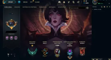 Conta League of Legends [Platina 4] [34 SKINS]