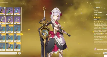 AR48 + Venti Zhongli Mona + Fischl Xiangling Barbara 6 cons