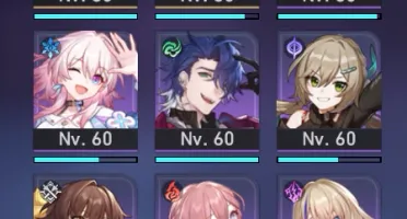 Star Rail - Silver Wolf, Bronya, Yanqing e Bailu E1 de 5 ⭐