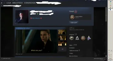 Conta steam com csgo e payday level 20