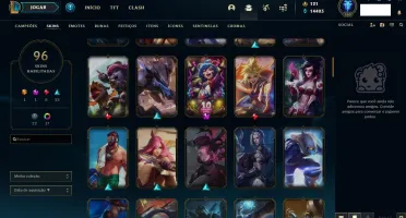 Conta League of Legends lvl 380