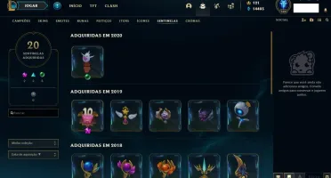 Conta League of Legends lvl 380