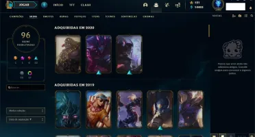 Conta League of Legends lvl 380