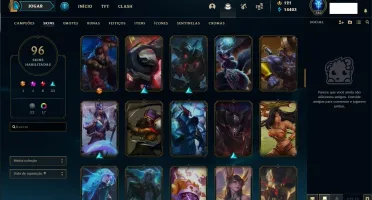 Conta League of Legends lvl 380