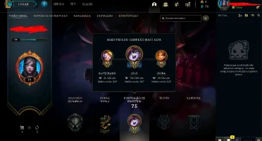 CONTA UNRANKED COM ORIANA VITORIOSA