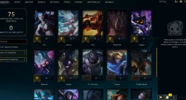 CONTA UNRANKED COM ORIANA VITORIOSA