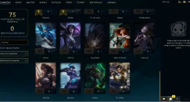 CONTA UNRANKED COM ORIANA VITORIOSA