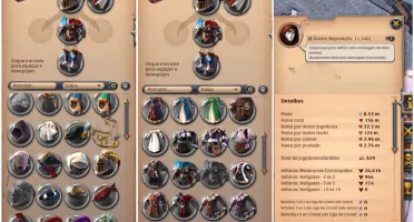 Conta Albion (Spec Sets, Spec Coleta, Itens, Skins, Prata)