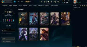 Conta Rara LOL 2011 - Skins Raras