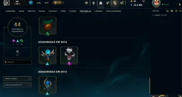 Conta Rara LOL 2011 - Skins Raras