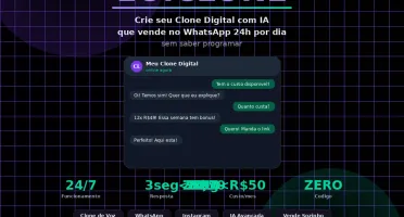 🧬 EU.CLONE — Método Pioneiro no Brasil