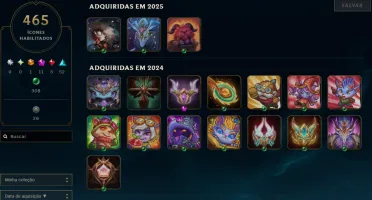 Conta Lol 331 skins (4 ultimate)