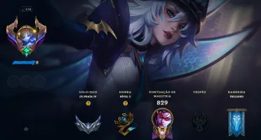 Conta Lol 331 skins (4 ultimate)