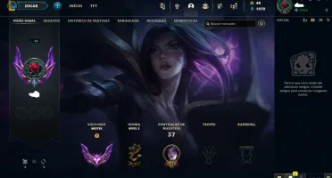 Conta Mestre De Lol Com Win Rate Alta!