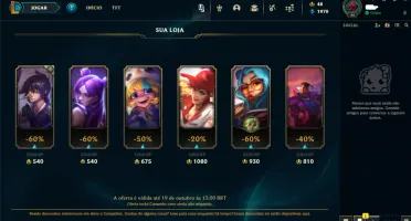 Conta Mestre De Lol Com Win Rate Alta!
