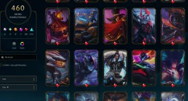 (ACEITO OFERTA) Conta LoL RARA | 460+ Skins | Todos Campeões