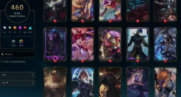 (ACEITO OFERTA) Conta LoL RARA | 460+ Skins | Todos Campeões