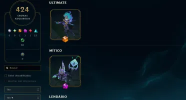 (ACEITO OFERTA) Conta LoL RARA | 460+ Skins | Todos Campeões