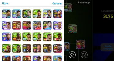 Conta Efootball! 3177 de Força Coletiva + Craques 105/104