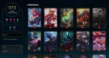 Conta Plat 4 274 Skins