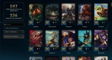 Conta Plat 4 274 Skins