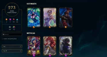 Conta Plat 4 274 Skins