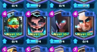 *CONTA CLASH ROYALE* nvl 10, arena 14, 17 lendárias