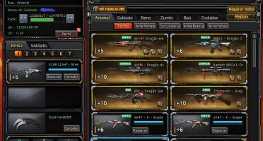 CONTA CROSSFIRE COM VÁRIAS ARMAS, PERSONAGENS E VIPS
