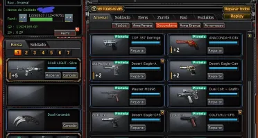 CONTA CROSSFIRE COM VÁRIAS ARMAS, PERSONAGENS E VIPS