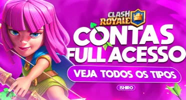 Contas de Clash Royale Full Acesso