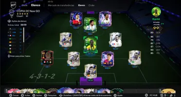Time Ea Fc 25 forte com 320 mil coins sobrando