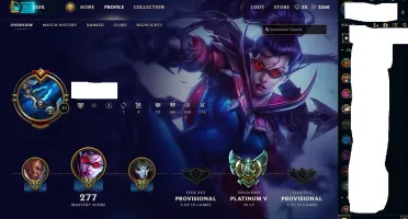 EUNE / All Champions / 120+ skins+rare / PLATINUM 5