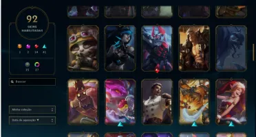 Conta de Valorant e League of Legends + 9000 gastos em skins