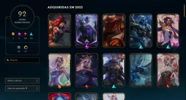 Conta de Valorant e League of Legends + 9000 gastos em skins