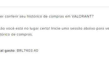 Conta de Valorant e League of Legends + 9000 gastos em skins