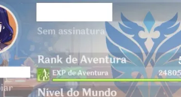 Conta Rank 50: Klee, Venti, Baal, Keqing, Lança Celestial.