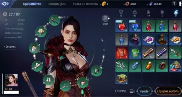 Conta Wizard MIR4 40 NA 93 Pronta FARM 1f 2f 3f 4f