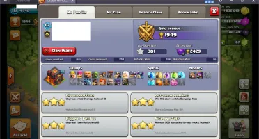 Conta clash of clans cv 10 quase full