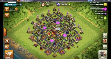 Conta clash of clans cv 10 quase full