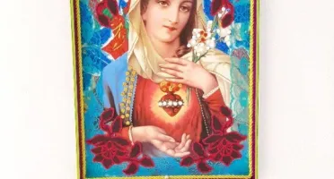 Estandarte de Santo - Sagrado Coração de Maria