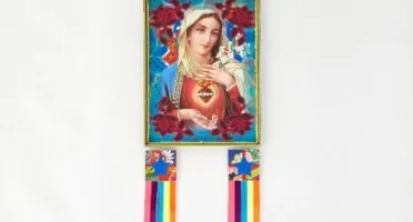Estandarte de Santo - Sagrado Coração de Maria