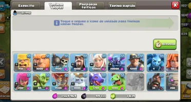 Conta Clash of Clans CV10