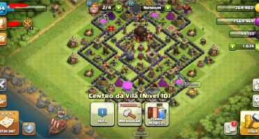 Conta Clash of Clans CV10