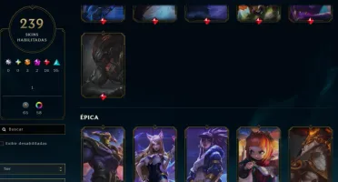Conta Riot: Lol com 200+ skins e valorant com passe stars