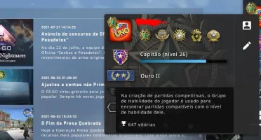 Conta Steam com CSGO tradeban
