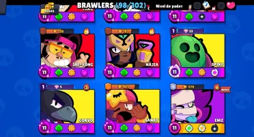 Conta brawl stars 42K de troféus